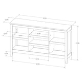 Threshold 32×22 Carson Horizontal Bookcase with Adjustable Shelves, Espresso