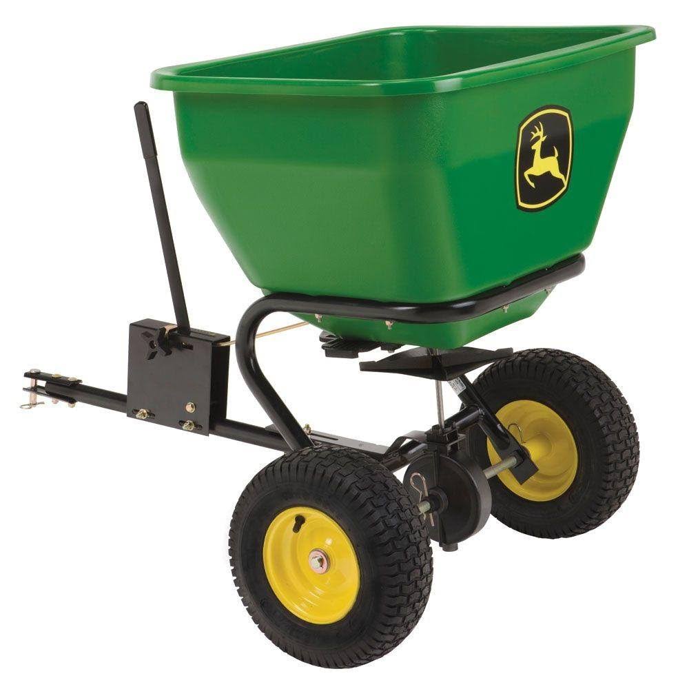 John Deere 175 lb. 3.5 Cu. ft. Tow-Behind Broadcast Spreader