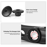 Himiway Bike Stem 110mm Adjustable MTB Stem Aluminum Alloy Bicycle Handlebar Stem Extender Riser for Most Mountain Bike Road City Bike MTB